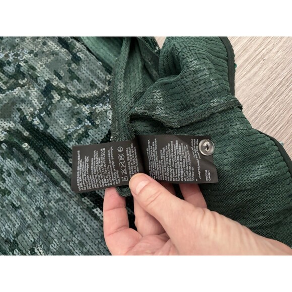 H&M Green Sequin Midi Skirt - Picture 7 of 10